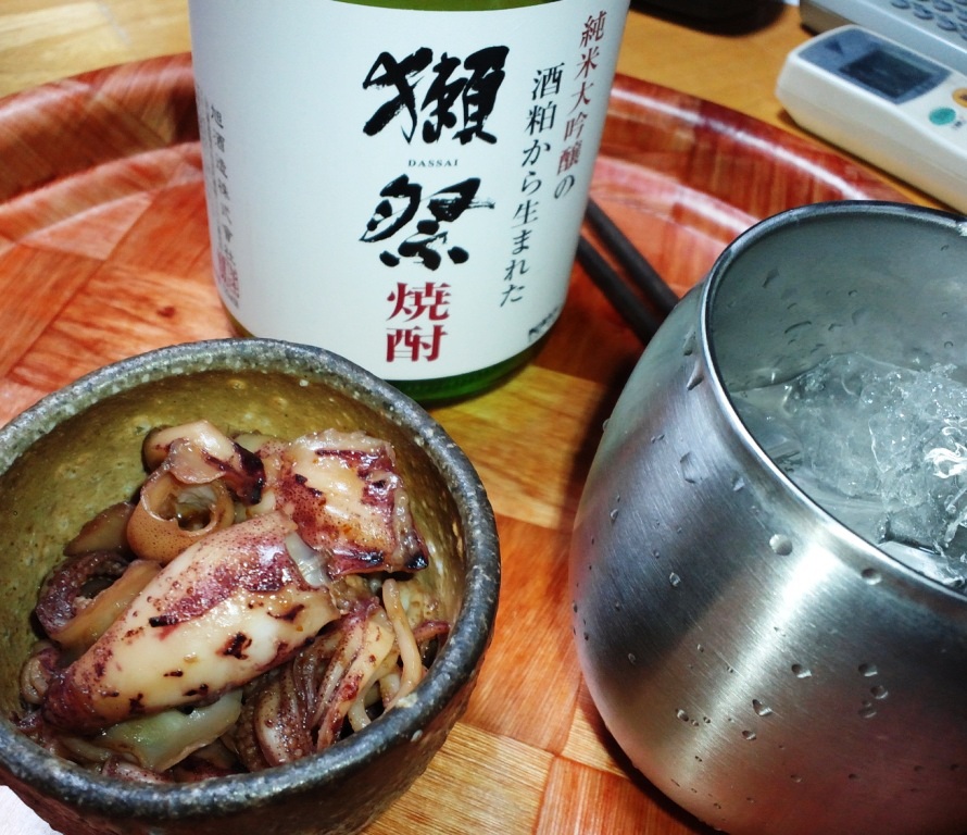 素朴な肴 子イカ 鯛狸 の豆日記